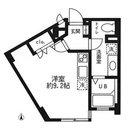 クリスタルパレスの物件間取画像